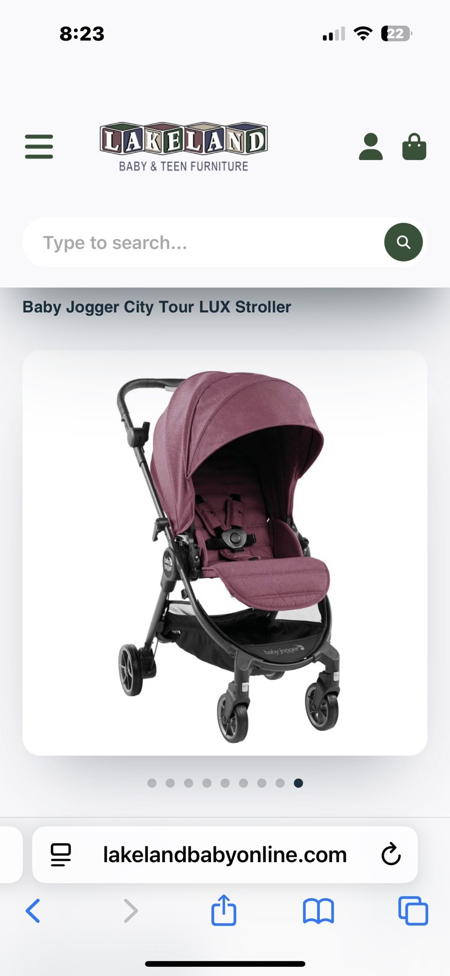 Baby Jogger City Tour LUX Stroller