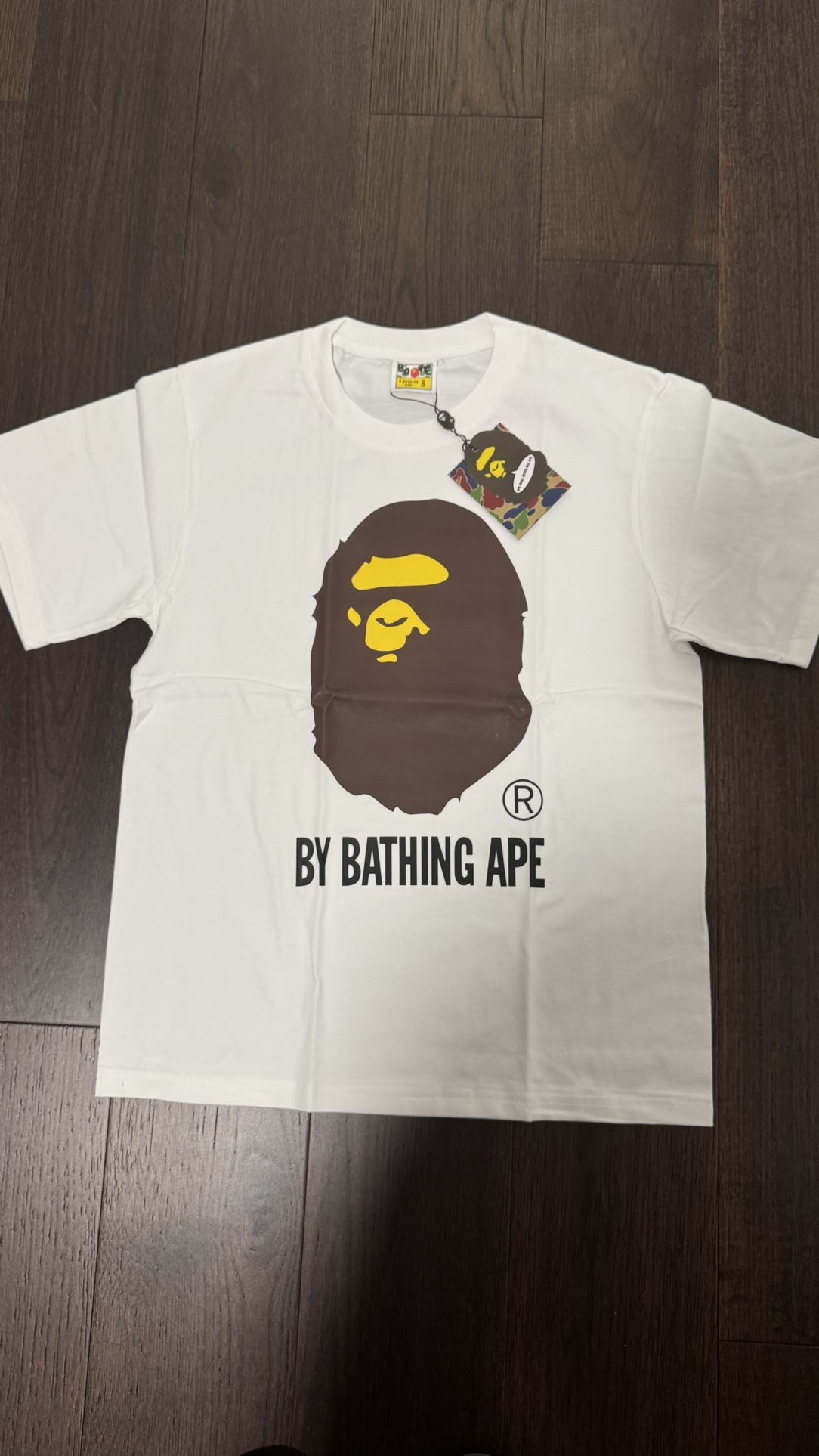Bape Big Ape Classic White T 