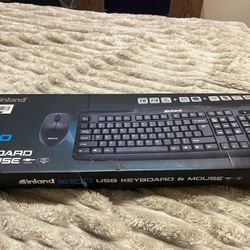 Inland USB keyboard and Mouse