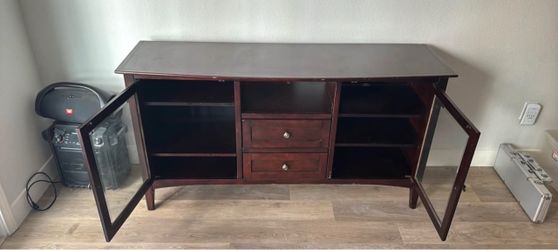 Couch and tv console
