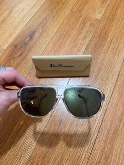 Ben Sherman Aviator Sunglasses with Case