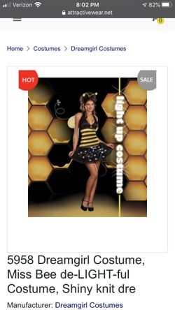 Light Up Bee Costume