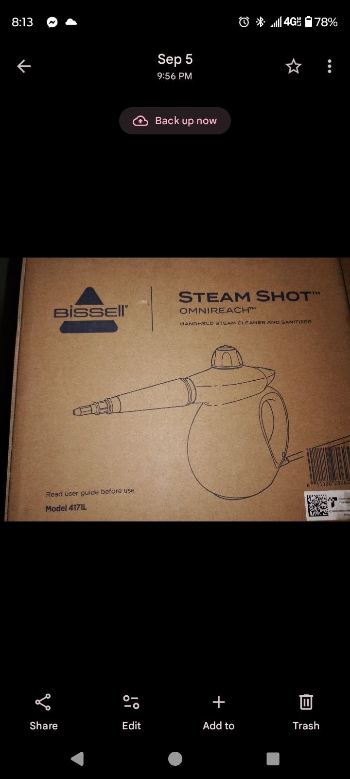Bissell Steam Shot Attatchment