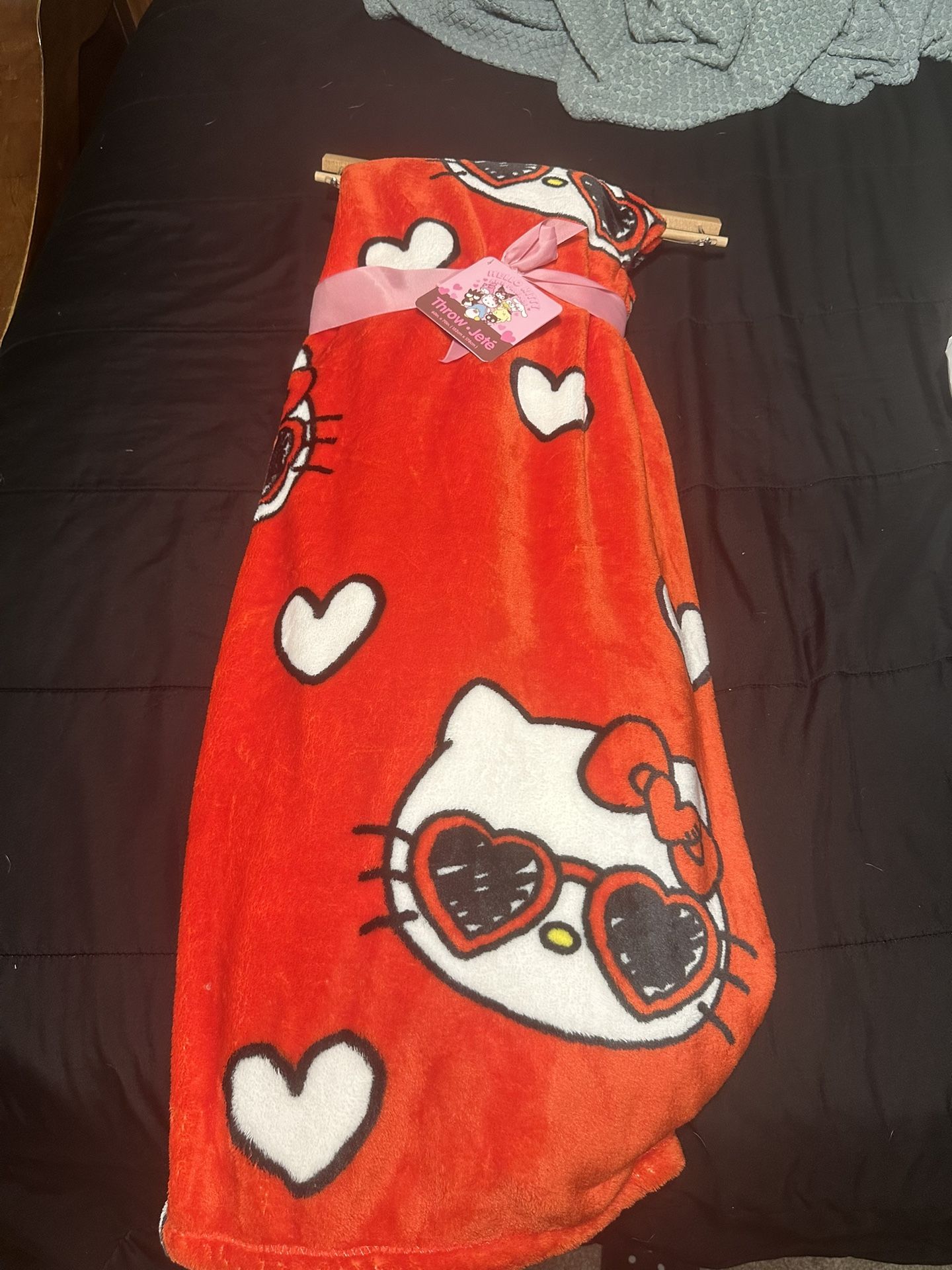 Red Hello Kitty Blanket