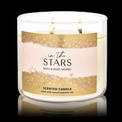 Top sellers! BATH & BODY WORKS✨⭐️🕯IN THE STARS⭐️🕯✨3-wick candle $15 each or 2 for $28!