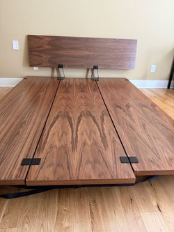 platform bedfame with headboard（Floyd）