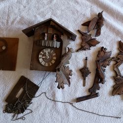 Vintage Black Forest Style German Regula Cockoo Clock