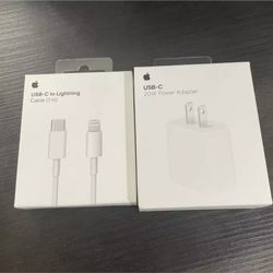 Apple Iphone 14/15 usb c charger set Cable + Adapter 