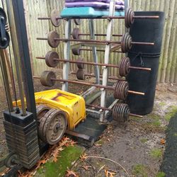 Fixed Barbells and Rack