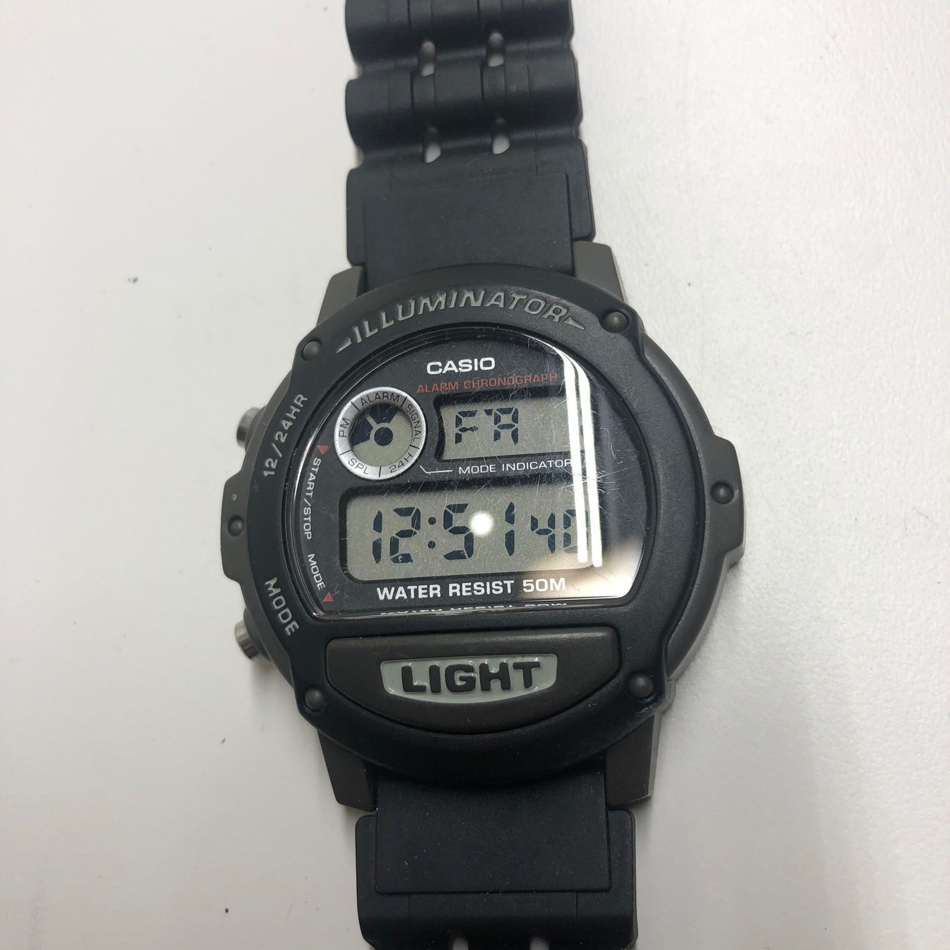 Casio Illuminator Mens Watch 1536 W-87H