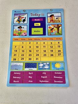 Magnetic Learning Calendar