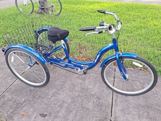 Schwinn Meridian Adult Tricycle Blue