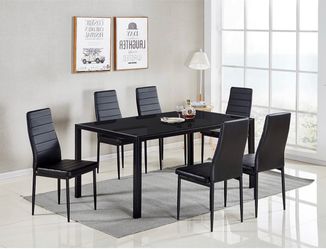 NEW DINING ROOM SET WITH FREE DELIVERY PAY ON DELIVERY