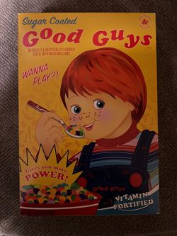 Chucky Good Guys Cereal Box