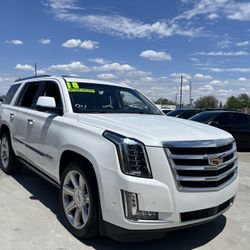 2018 Cadillac Escalade Finance Available 