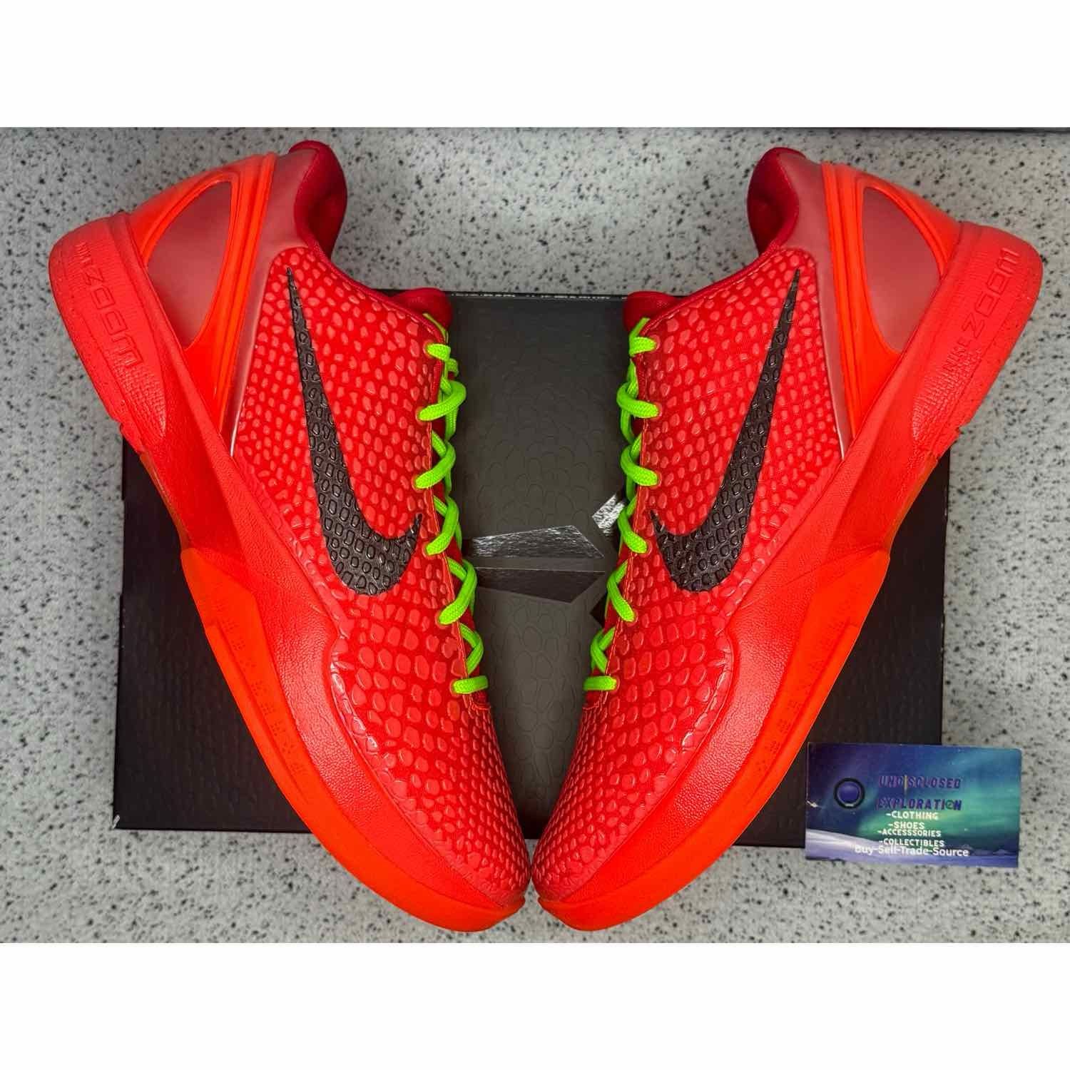 Kobe 6 Reverse Grinch 12 Men 