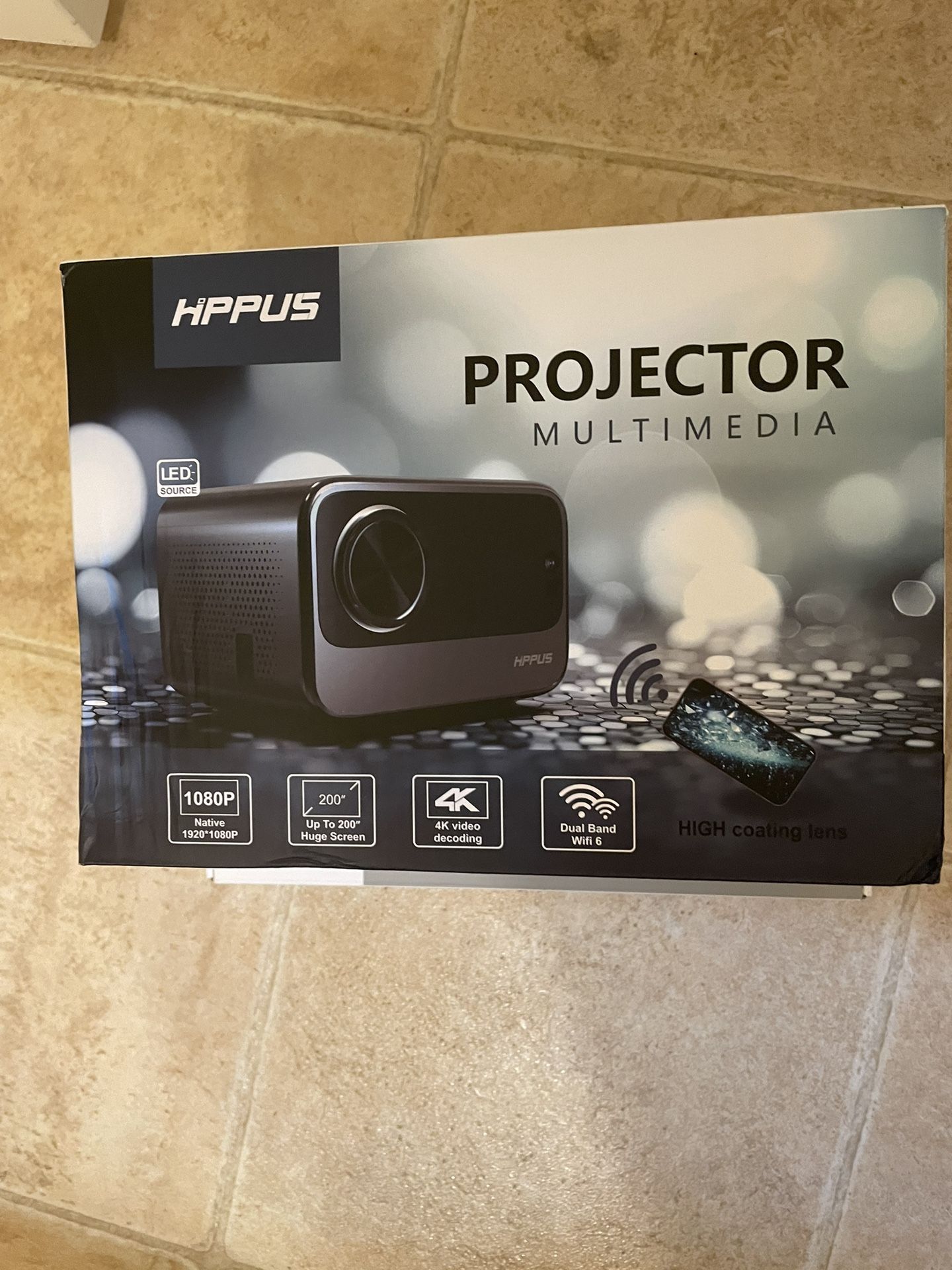Multimedia Projector Indoor Outdoor See Pics For Description
