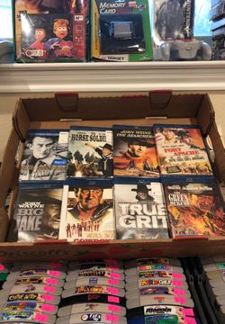 John Wayne blu ray lot. All new sealed big jake true grit green berets Fort Apache and more 8 movies