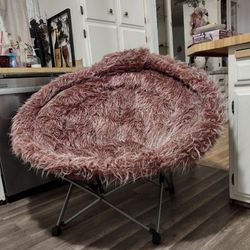 Huge 4foot Round Lounge Egg Seat/ Chair Pinkish