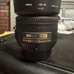 Nikon Dx af-s NIKKOR 35mm
