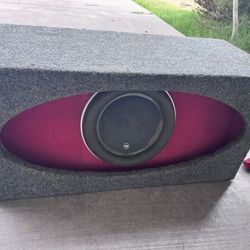 Jl Audio W7 12" With High Output Box Bajo 