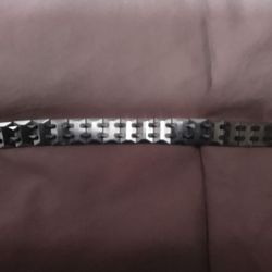 Stainless/Ceramic.......Very Shiny 