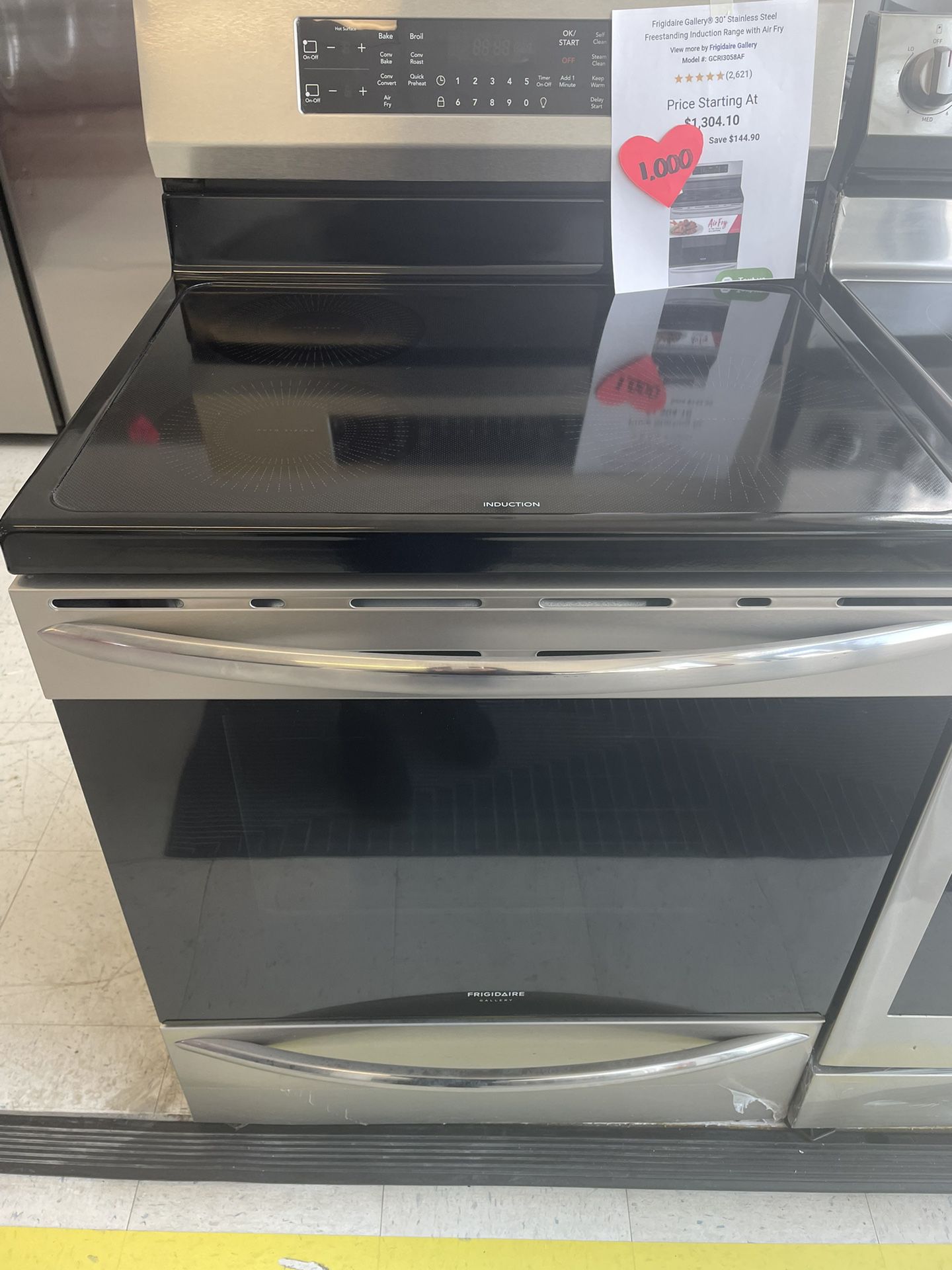 Frigidaire Induction Electric Range With 6months Warranty 