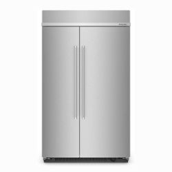 KitchenAid 48” Built-In Side-by-Side Refrigerator – Open Box Model: KBSN708MPS01