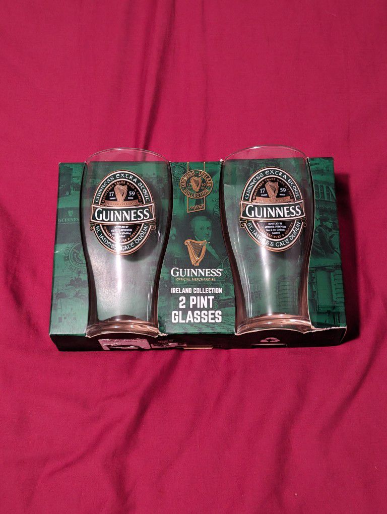 New Guinness Ireland Collection Set Made In France 