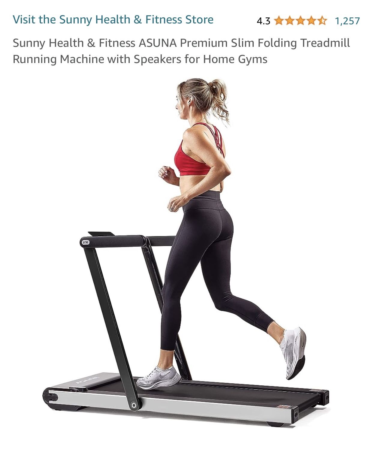 Asuna Folding Treadmill New Still In Factory Sealed Box