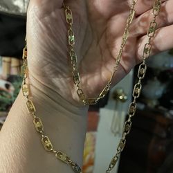 Beautiful 14K Gold Clad Chain ... 24” Length