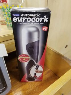 Brand new in box Eurocork cordless cork remover