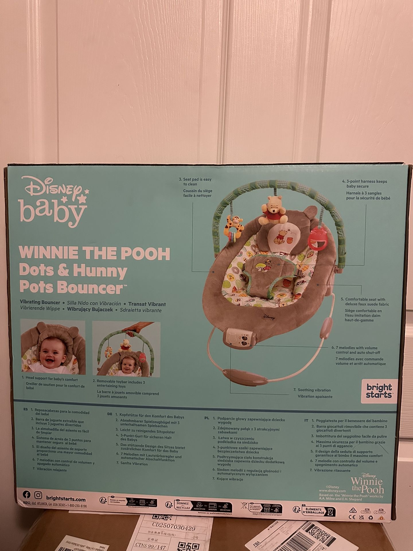 disney baby swing winnie the pooh