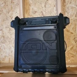Ion Pathfinder Charger Bluetooth Portable Speaker with Wireless Qi Charging
