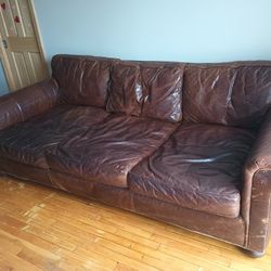 Leather Day Sofa