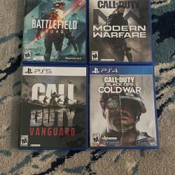 Ps5/ps4 Call Of Duty Games