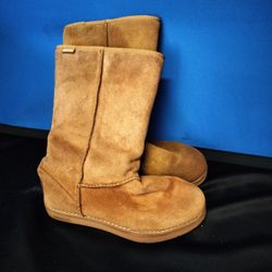 Sketchers Mid Calf Fur Boots (Size 6)