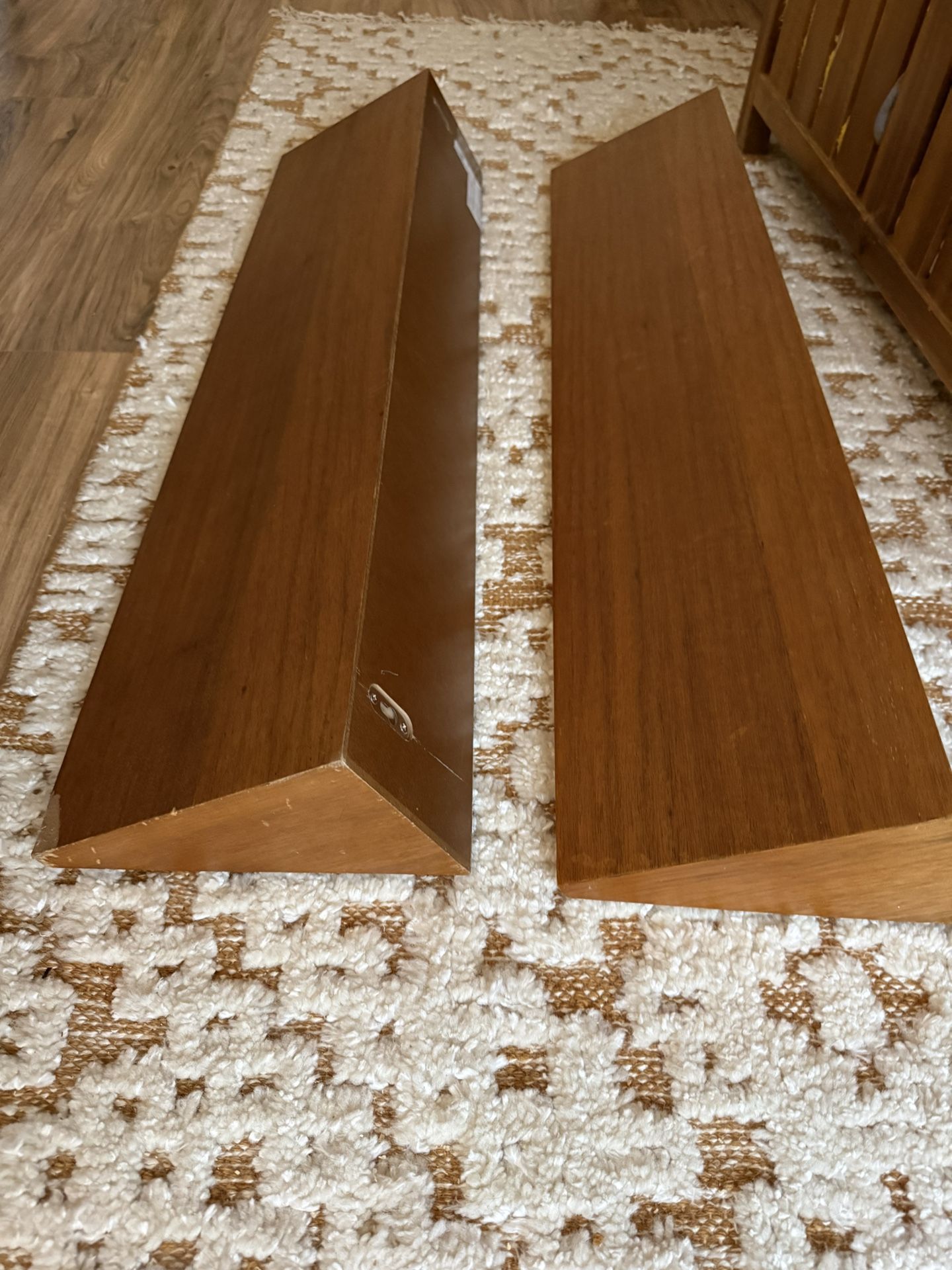 West elm Hanging Shelves