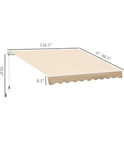 Patio awning - used