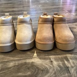 Uggs Big Kids Ultra Mini Platform Size 13-6