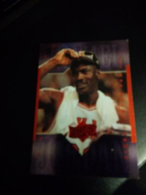 Photo Michael Jordan 1999 Upper Deck Athlete Of The Year Basketball Card