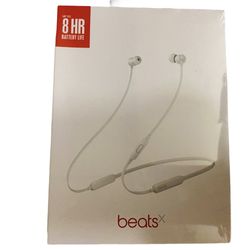 Beats by Dr. Dre BeatsX Wireless Stereo Earphones - Satin Silver