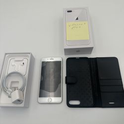iPhone 8 Plus – 64GB – Powers On – Includes Accessories – $110 additional iPhone 8 together for 150