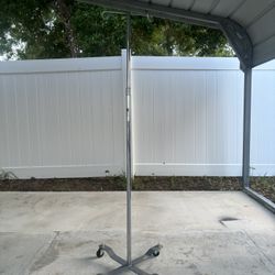Rolling IV Medical Pole