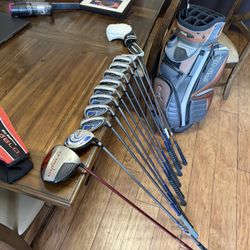 Men’s golf clubs set cobra FP irons ping golf bag Callaway Diablo driver