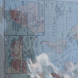 Map Art vintage