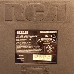 RCA 42" FULL HD 1080P LED backlit HDTV model LED42C45RQ