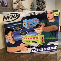 New Nerf Laser Strike 2-pack. Check my other listings for more great items. 
