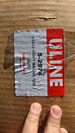 2.5X24 KRAFT MAILING TUBE