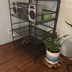 Beautiful Metal Shelf Book Shelf Decorative Furniture Indoor Outdoor